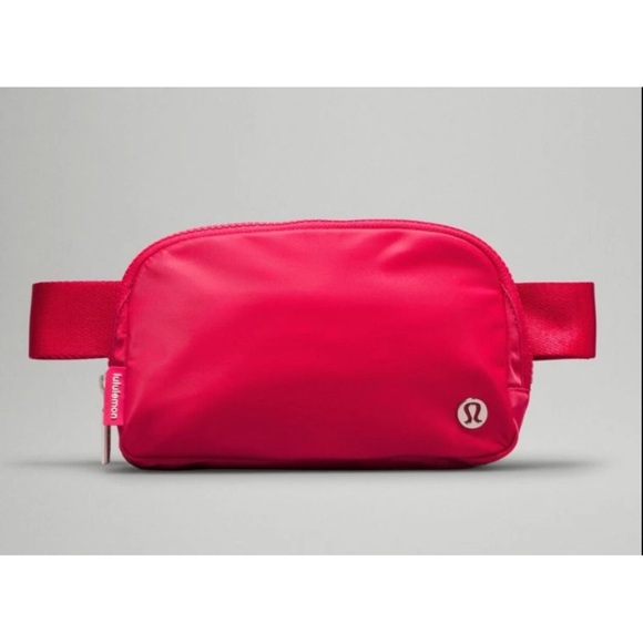 lululemon athletica Handbags - Lululemon EveryWhere Belt Bag 1L Cherry Mist